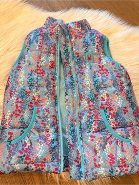Spyder Light Aqua puffer vest